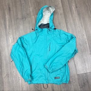 REI Co-Op Ultra Light Rain Jacket Turquoise